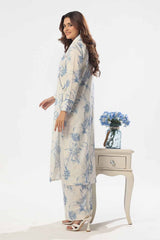 2 Piece Unstitched Printed Viscose Slub Suit TL-52134 A