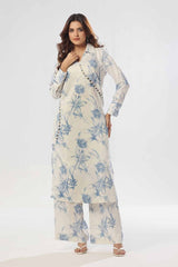 2 Piece Unstitched Printed Viscose Slub Suit TL-52134 A