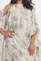 2 Piece Unstitched Printed Viscose Slub Suit TL-52134 B