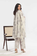2 Piece Unstitched Printed Viscose Slub Suit TL-52134 B