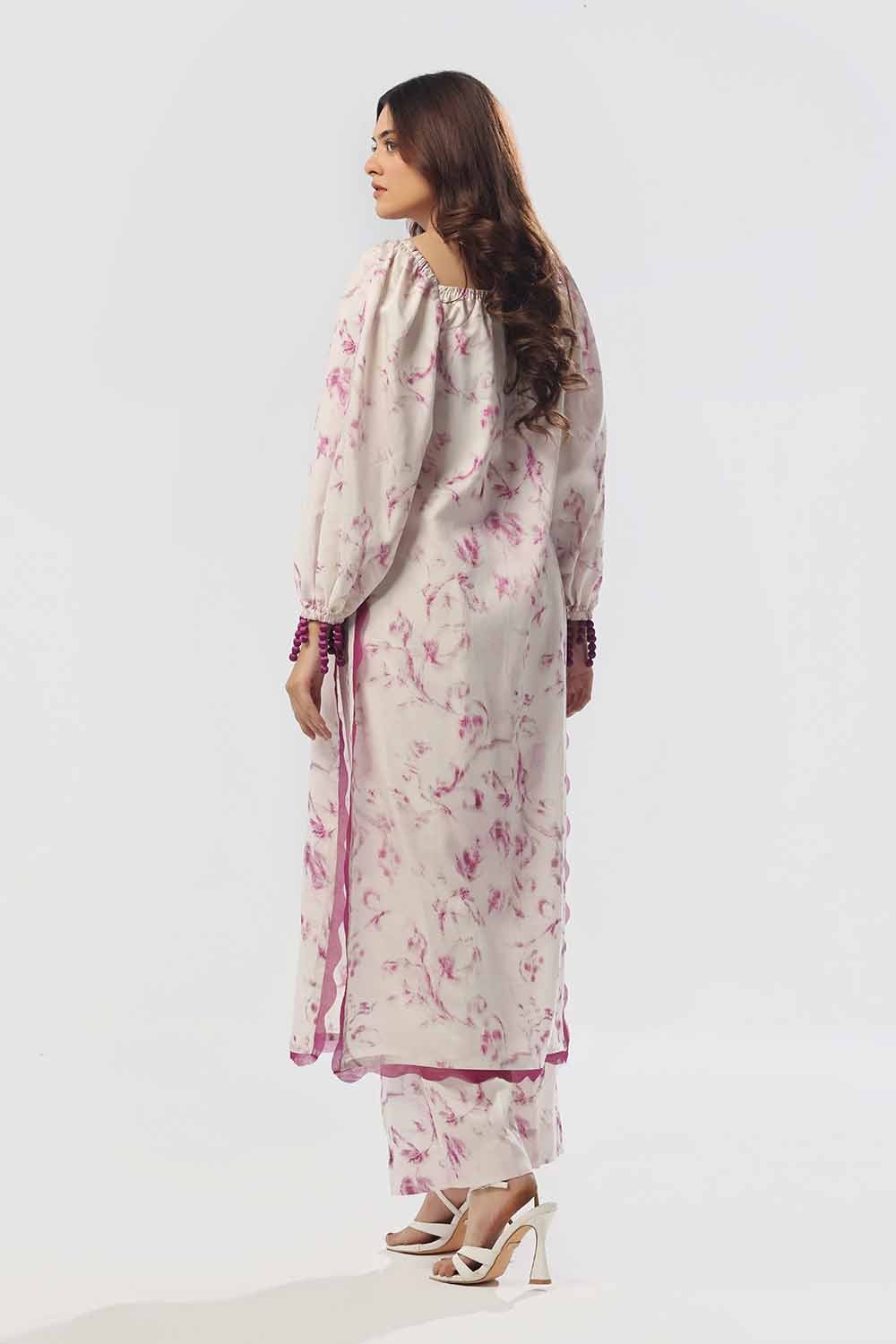 2 Piece Unstitched Printed Viscose Slub Suit TL-52135 B