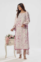 2 Piece Unstitched Printed Viscose Slub Suit TL-52135 B