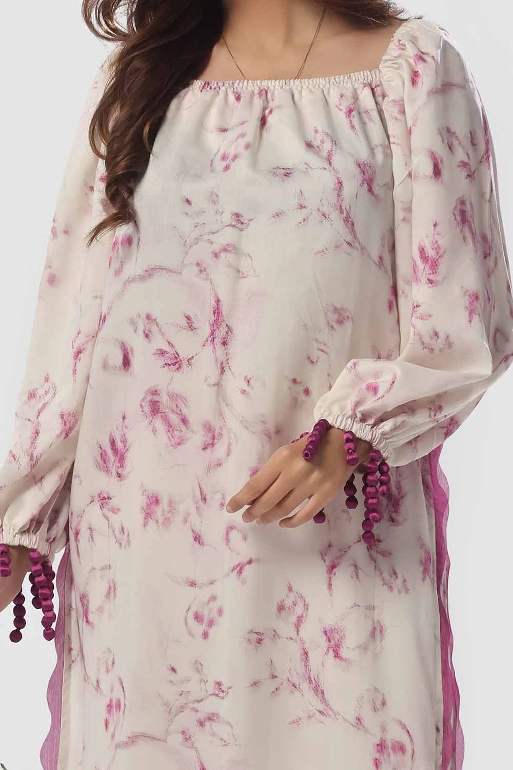 2 Piece Unstitched Printed Viscose Slub Suit TL-52135 B