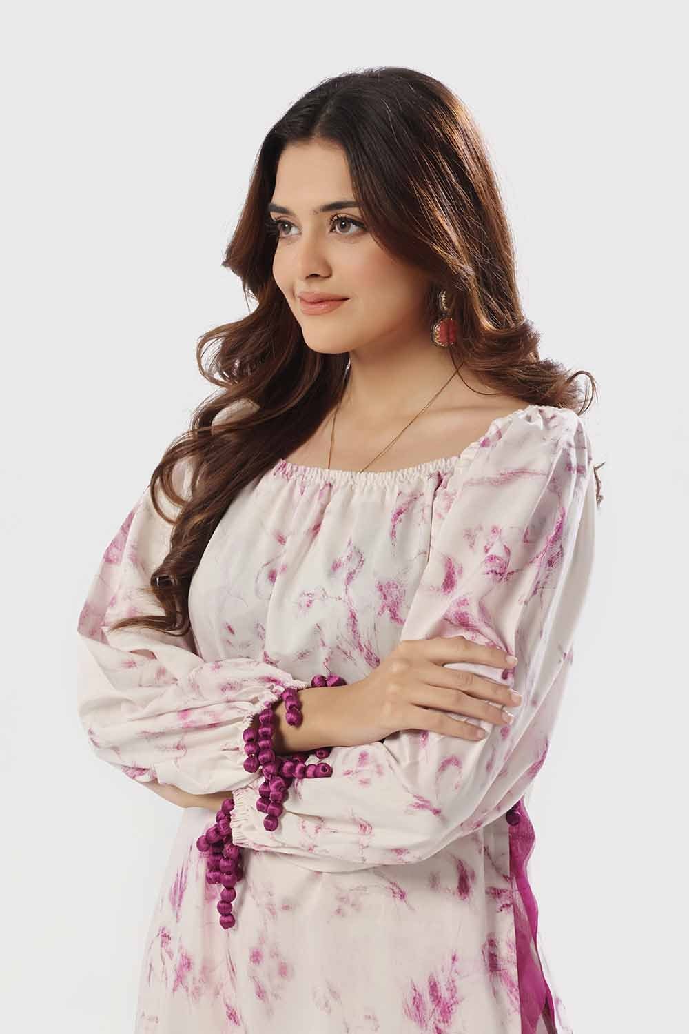 2 Piece Unstitched Printed Viscose Slub Suit TL-52135 B
