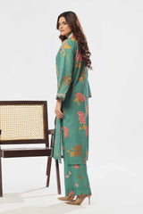 2 Piece Unstitched Printed Yarn Lurex Suit TL-52138 A