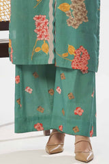 2 Piece Unstitched Printed Yarn Lurex Suit TL-52138 A