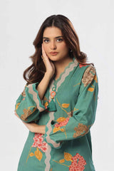 2 Piece Unstitched Printed Yarn Lurex Suit TL-52138 A