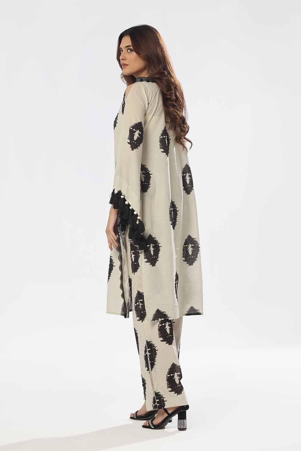 2 Piece Unstitched Printed Yarn Lurex Suit TL-52139 A