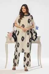 2 Piece Unstitched Printed Yarn Lurex Suit TL-52139 A