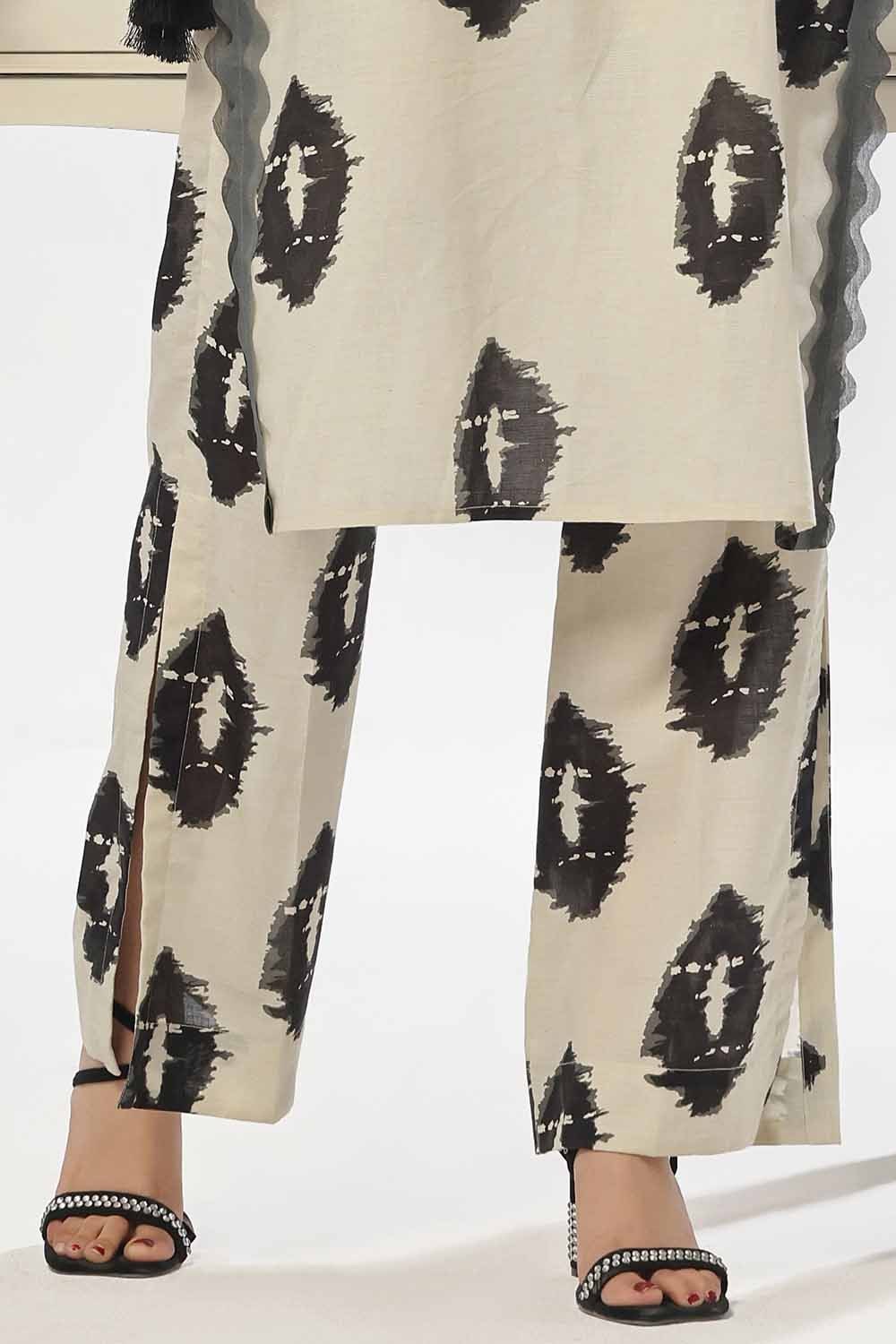 2 Piece Unstitched Printed Yarn Lurex Suit TL-52139 A