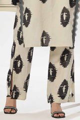 2 Piece Unstitched Printed Yarn Lurex Suit TL-52139 A