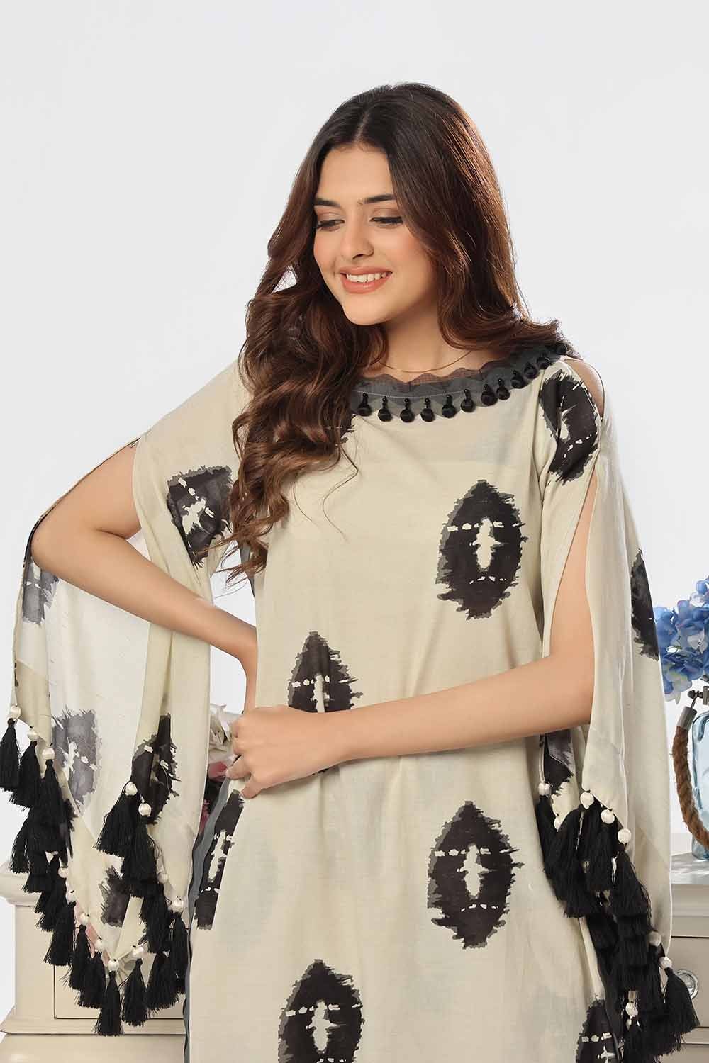 2 Piece Unstitched Printed Yarn Lurex Suit TL-52139 A