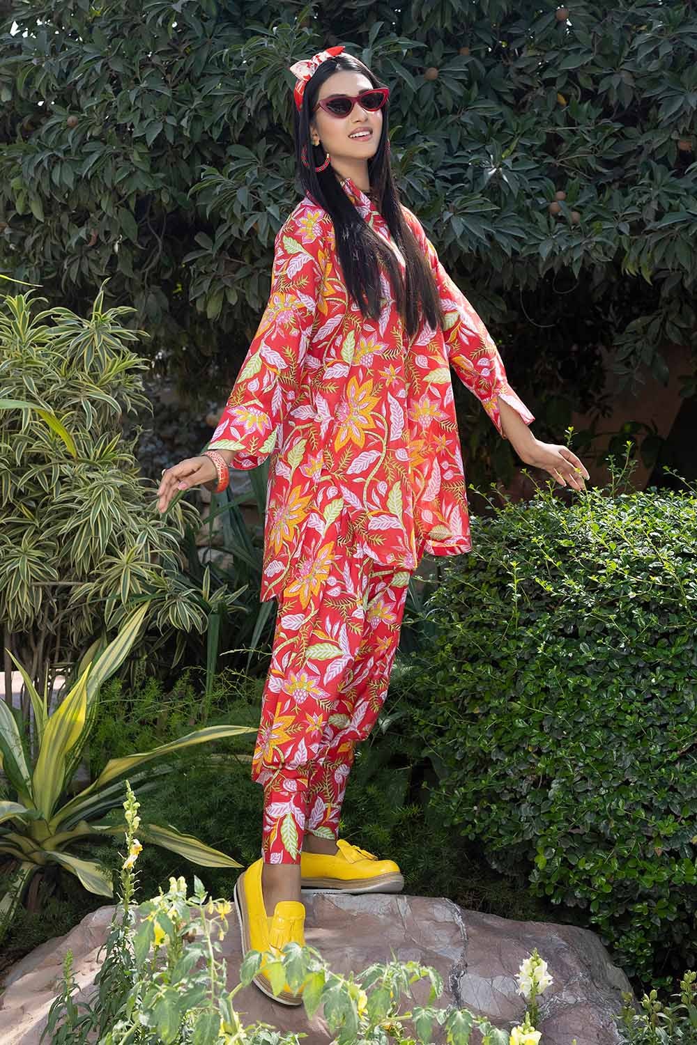 2 Piece Printed Lawn Unstitched Suit TLP-32007