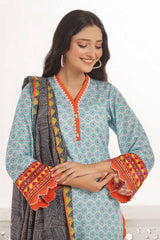 2 Piece Unstitched Lawn Suit TLP-42018