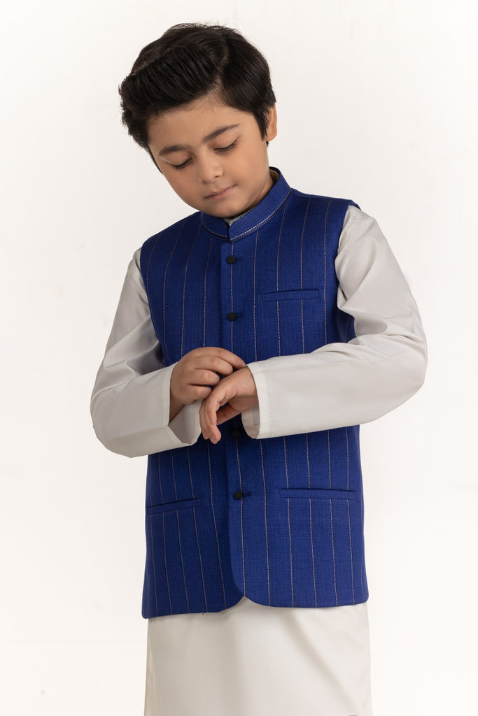 Gul Ahmed Embroidered Waist Coat KWC-PD24-011, view 1