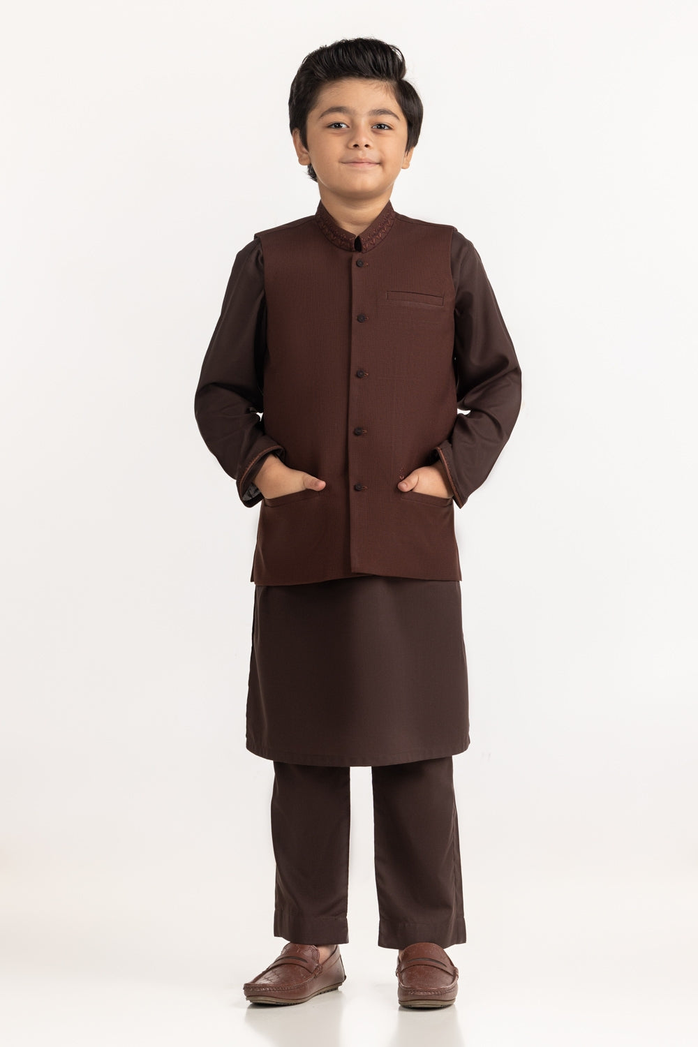 Embroidered Waist Coat KWC-PD24-016