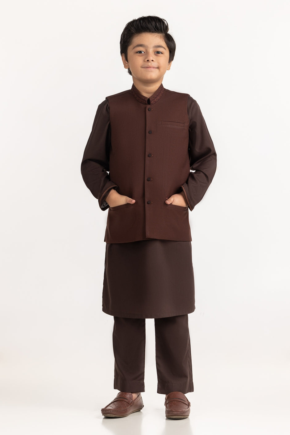 Embroidered Waist Coat KWC-PD24-016