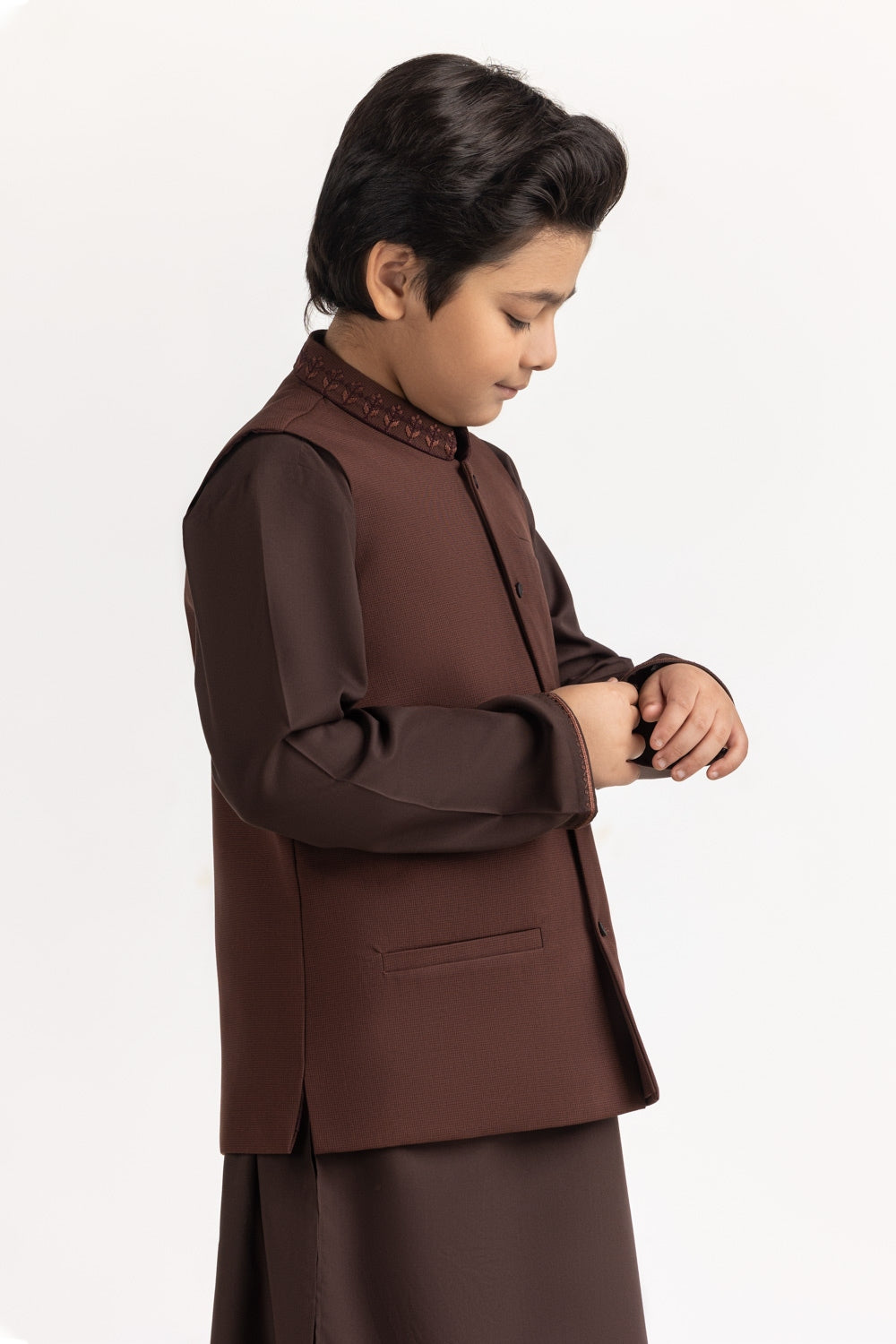 Embroidered Waist Coat KWC-PD24-016