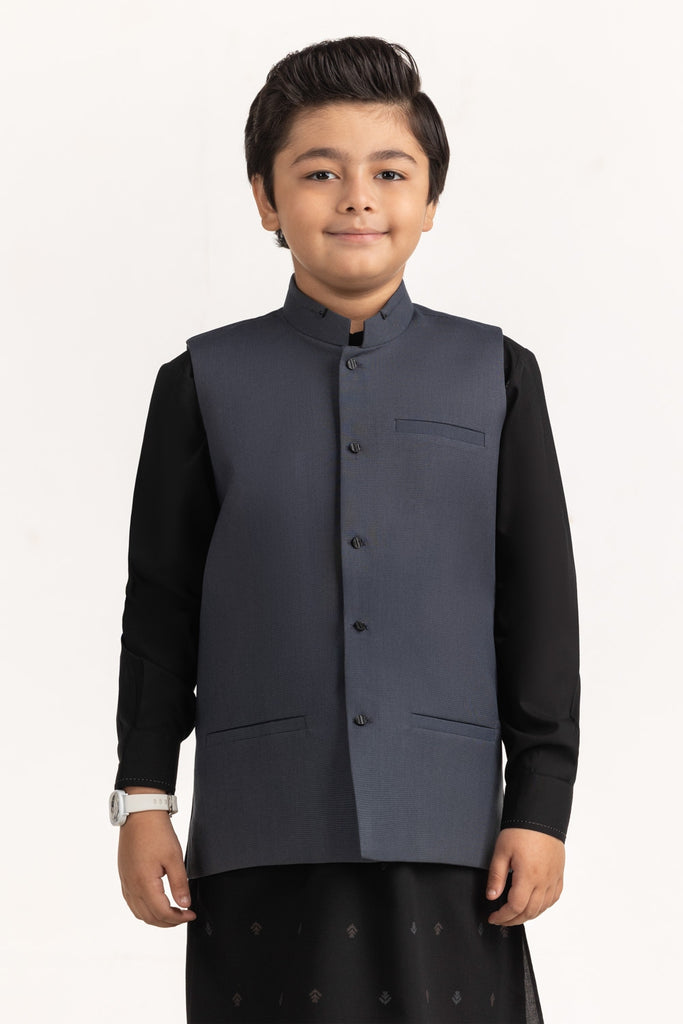 Gul Ahmed Styling Waist Coat KWC-PD24-017, view 1