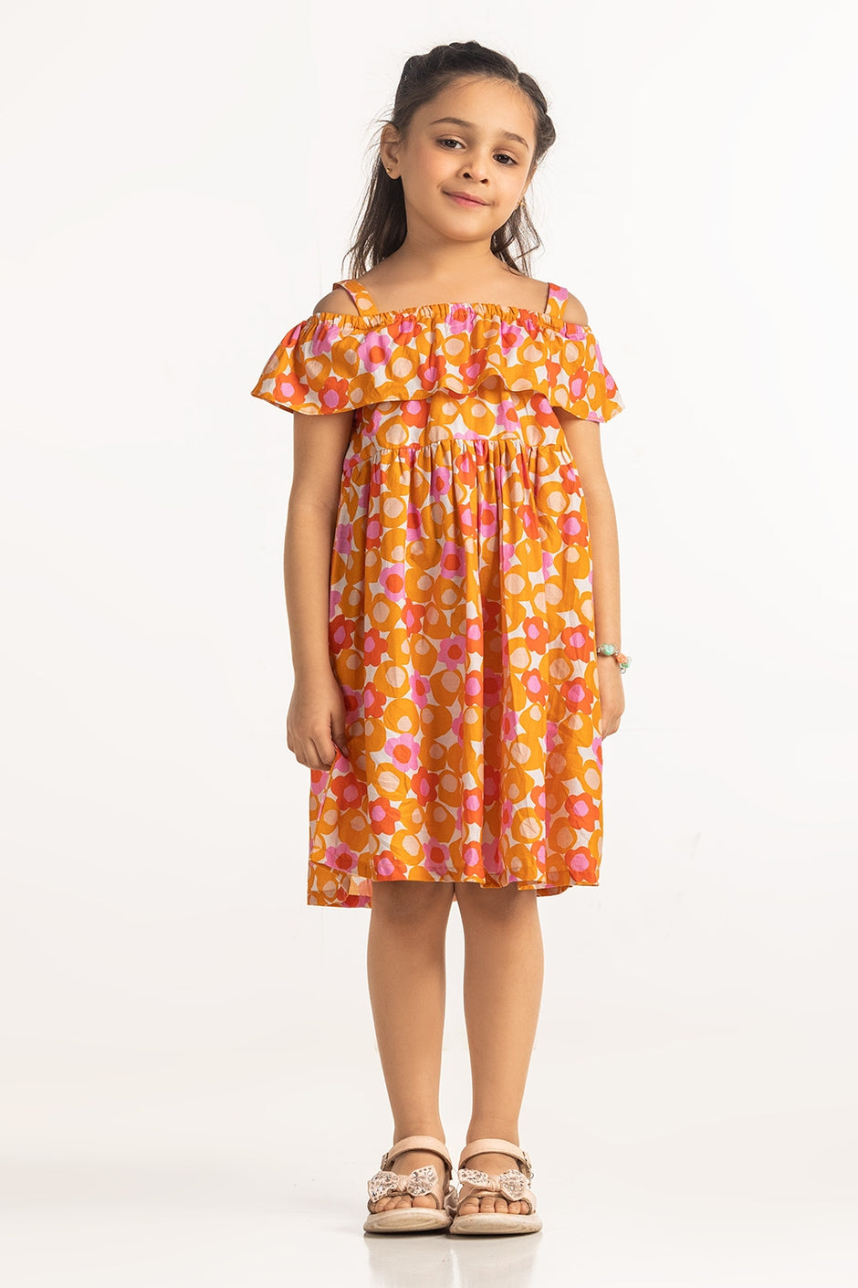 Toddler Girls Printed Top TG-DRS-SS24-020