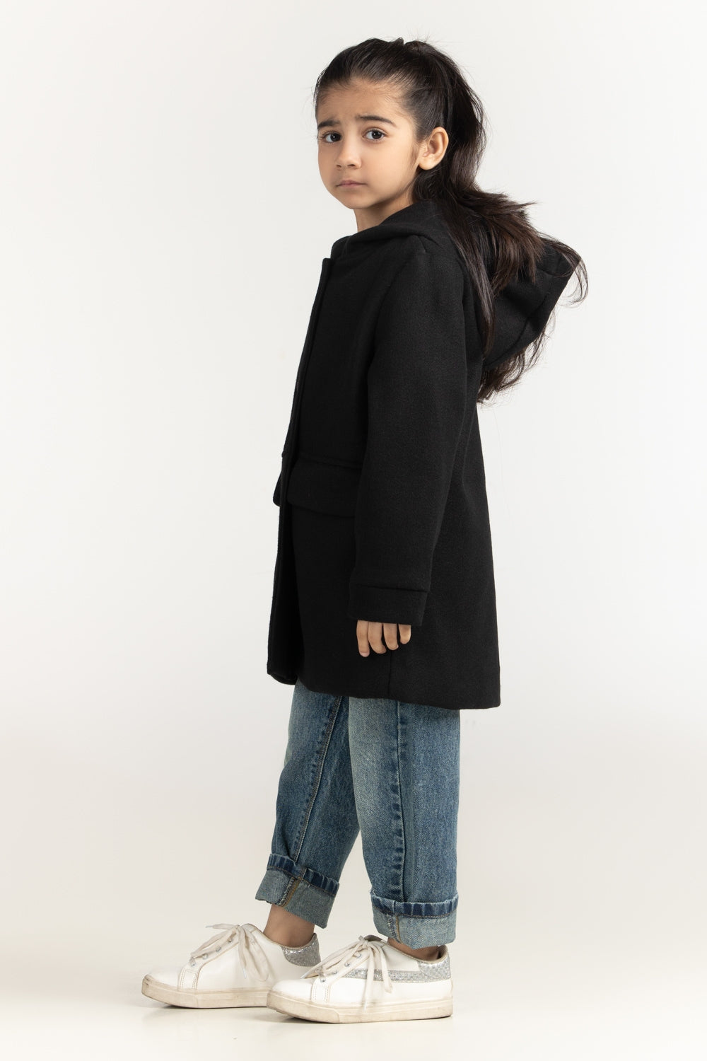 Toddler Girls Wool Jackets KG-JKT-WS24-012