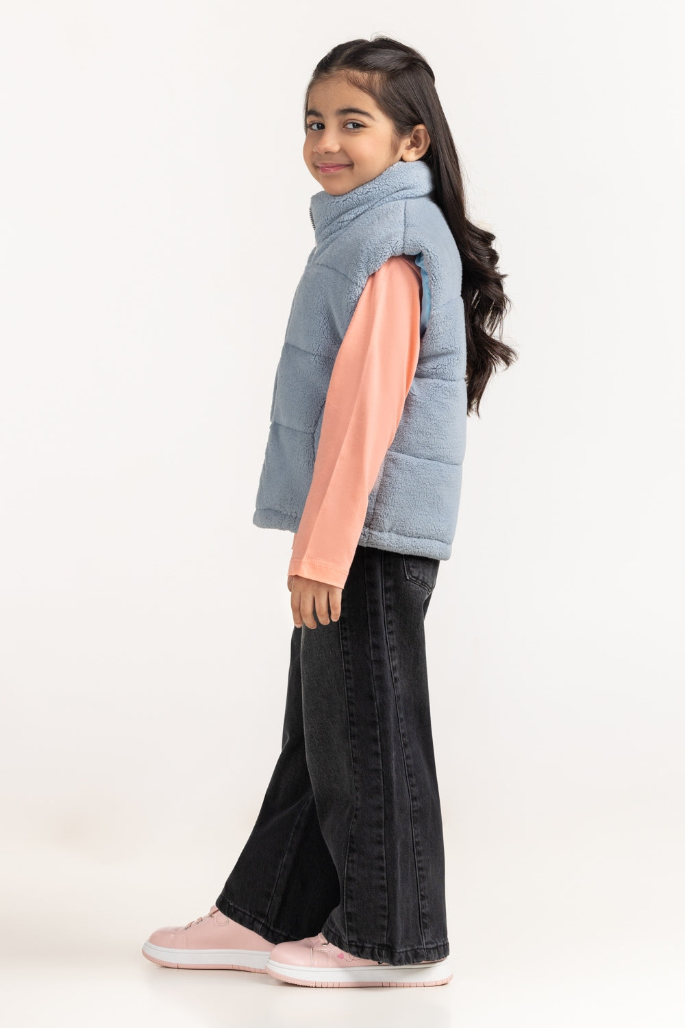 Toddler Girls Blended Jackets KG-JKT-WS24-106