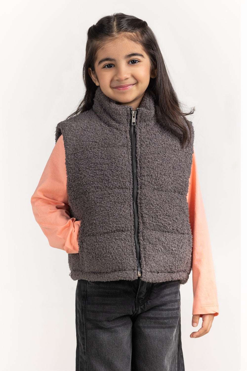 Toddler Girls Blended Jackets KG-JKT-WS24-105
