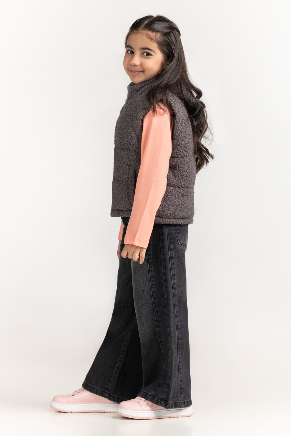 Toddler Girls Blended Jackets KG-JKT-WS24-105