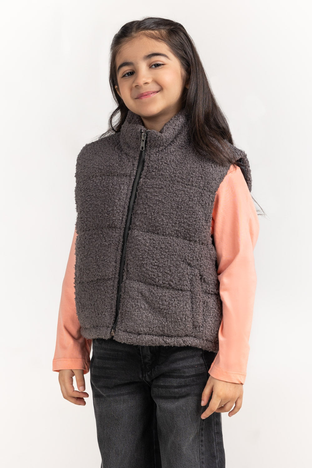 Toddler Girls Blended Jackets KG-JKT-WS24-105