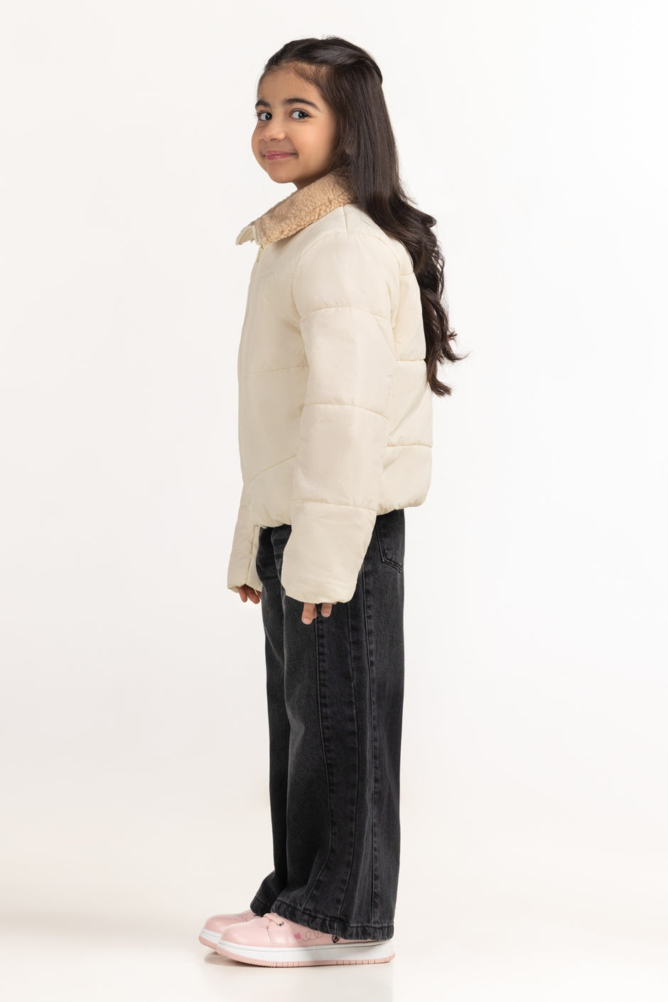 Junior Girls Puffer Jackets KG-JKT-WS24-010