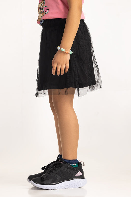 Toddler Girls Plain Skrit TG-SKT-SS24-001