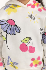 Toddler Girls Sweatshirt KG-HOD-WS24-006