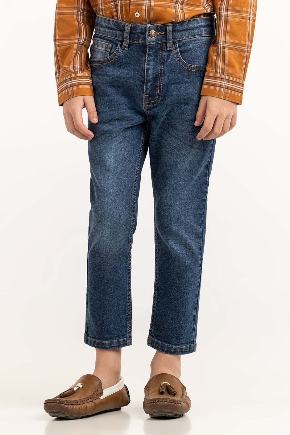 Toddler Boy Dark Blue Jeans 231-321-001 A