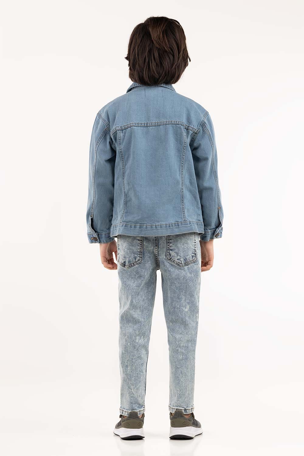 Toddler Boy Light Blue Jacket 224-310-044