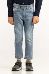 Toddler Boy Light Blue Jeans 231-321-001 C
