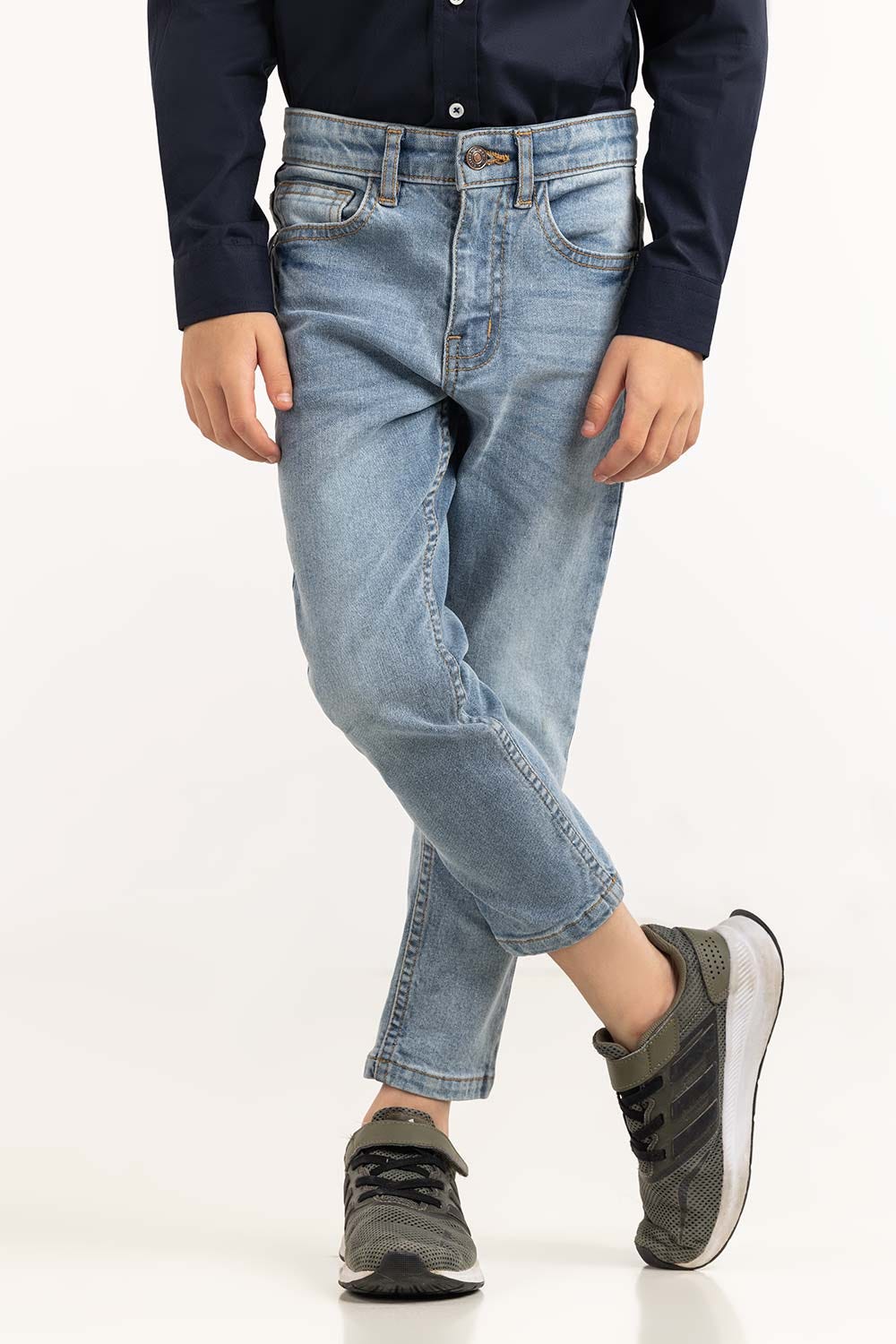 Toddler Boy Light Blue Jeans 231-321-001 C