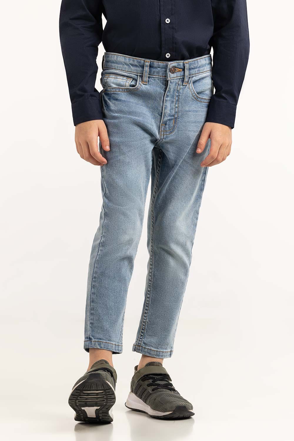 Toddler Boy Light Blue Jeans 231-321-001 C