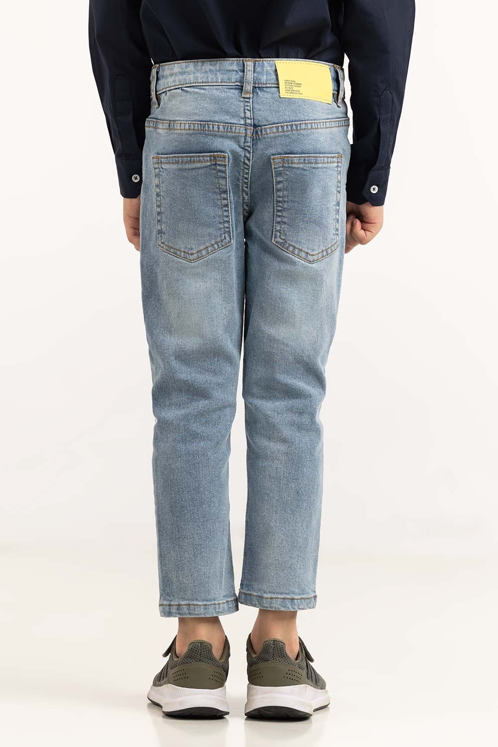 Toddler Boy Light Blue Jeans 231-321-001 C