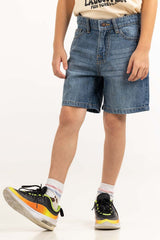 Toddler Boy Light Blue Short 231-319-300 A