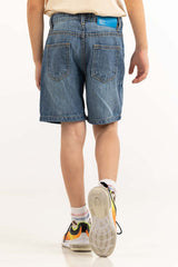Toddler Boy Light Blue Short 231-319-300 A