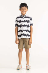 Toddler Boy Multi Printed Casual Shirt TB-CS-SS23-004