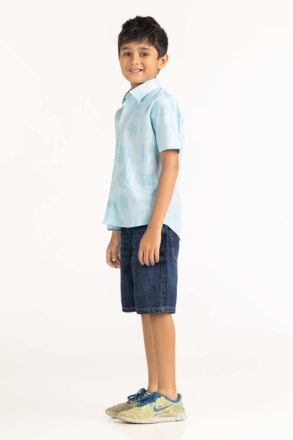 Toddler Boy Multi Printed Shirt TB-CS-SS23-006