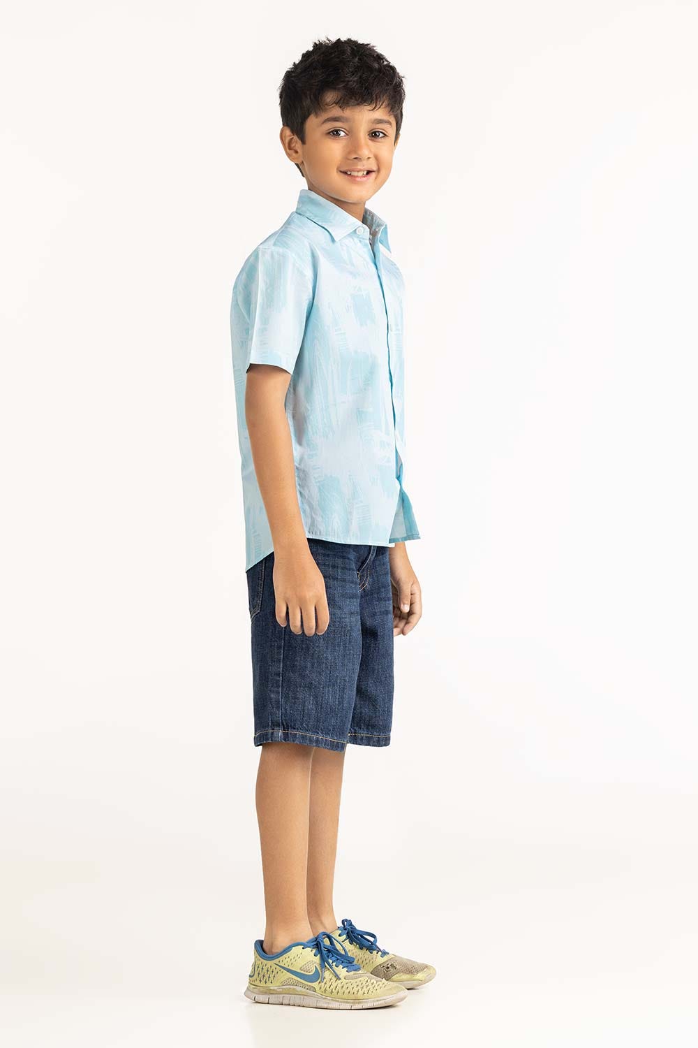 Toddler Boy Multi Printed Shirt TB-CS-SS23-006