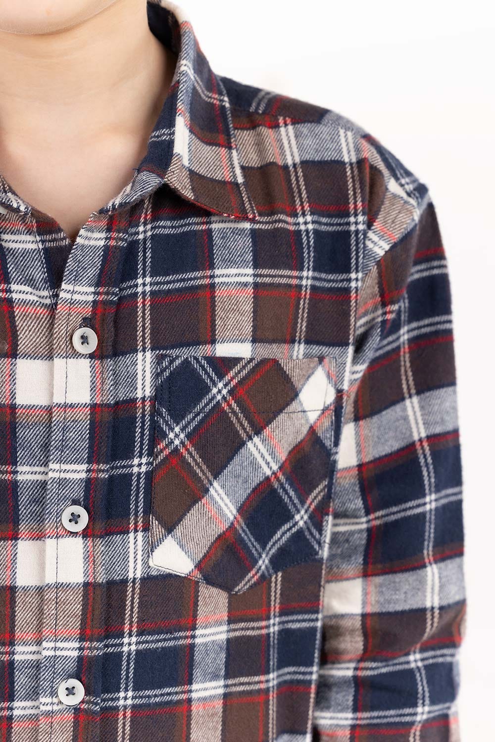 Toddler Boy Navy Casual Shirt 224-317-013