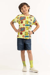 Toddler Boy Sun Lime T-Shirt 231-513-031