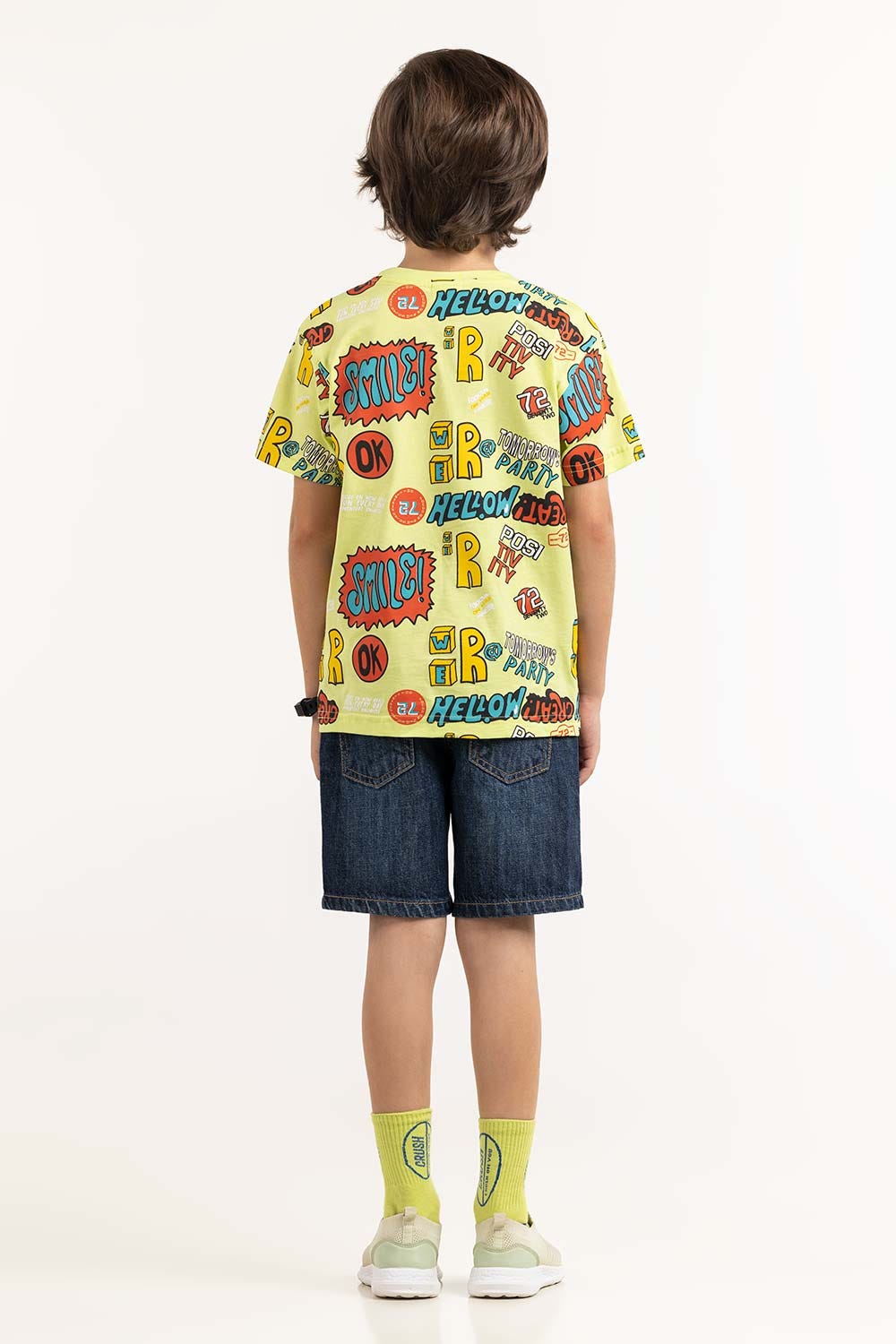 Toddler Boy Sun Lime T-Shirt 231-513-031