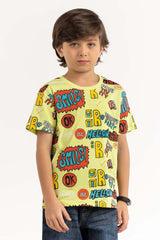 Toddler Boy Sun Lime T-Shirt 231-513-031