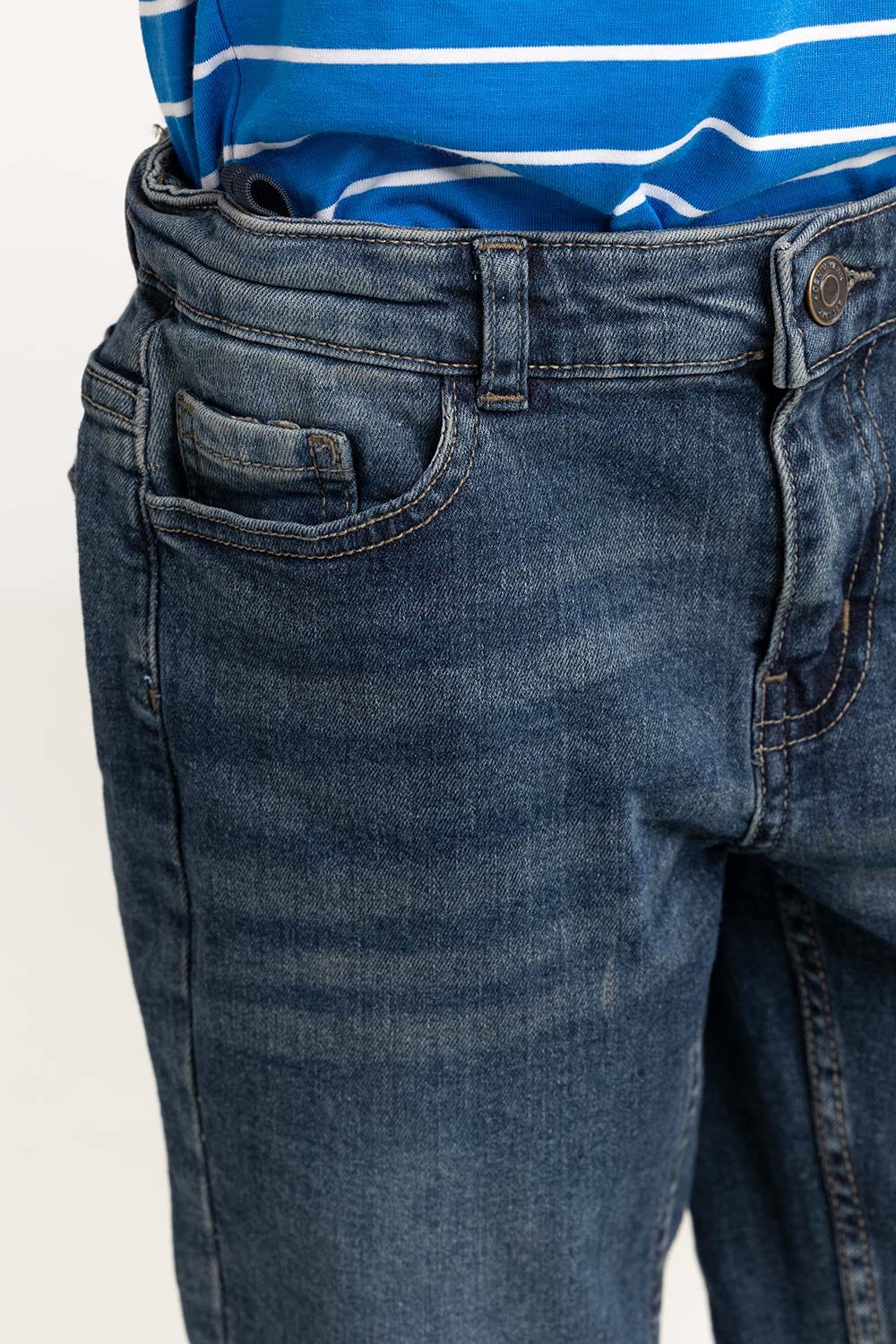 Toddler Boy Blue Jeans 224-321-012
