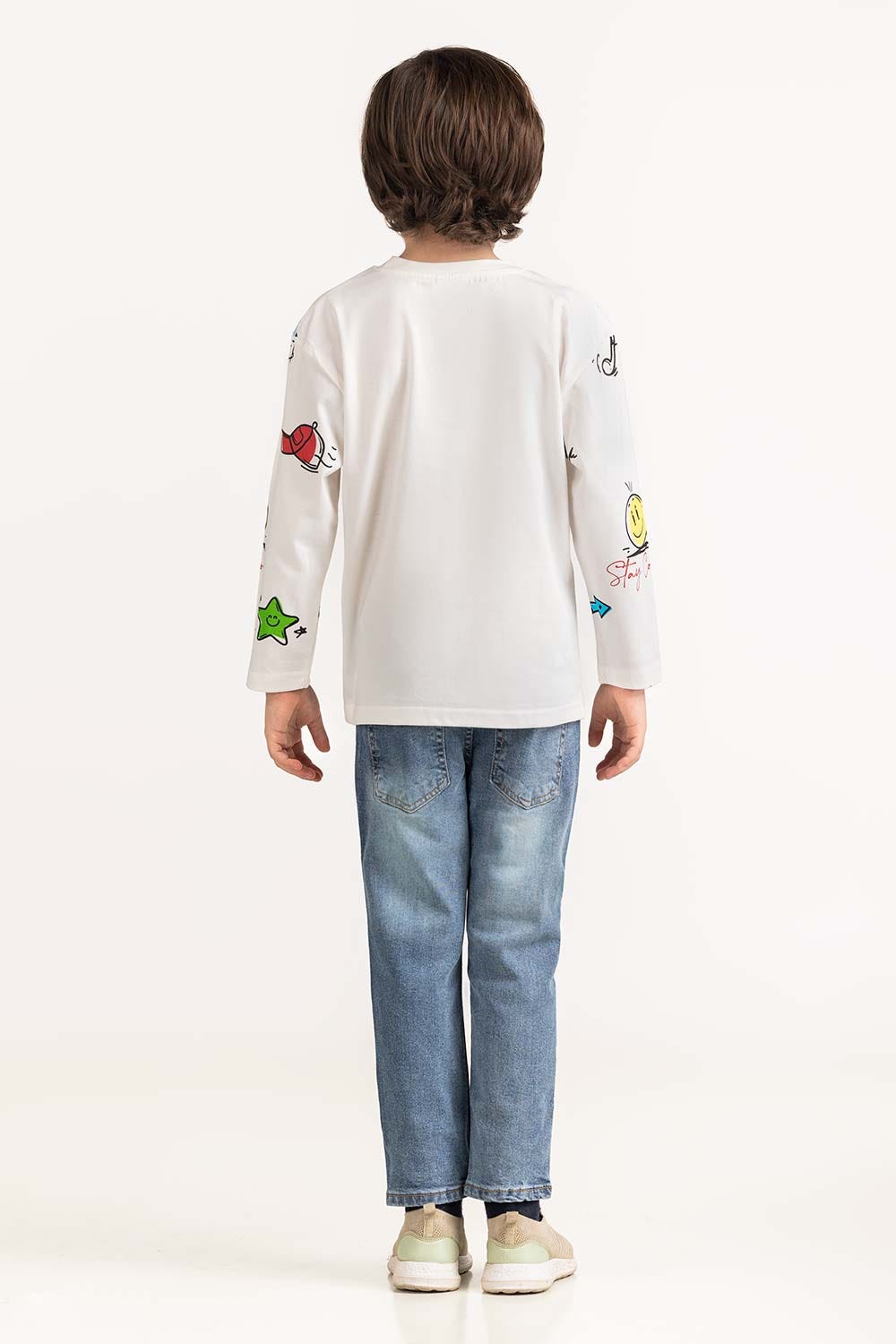 Toddler Boy Coco Milk T-Shirt 224-513-012
