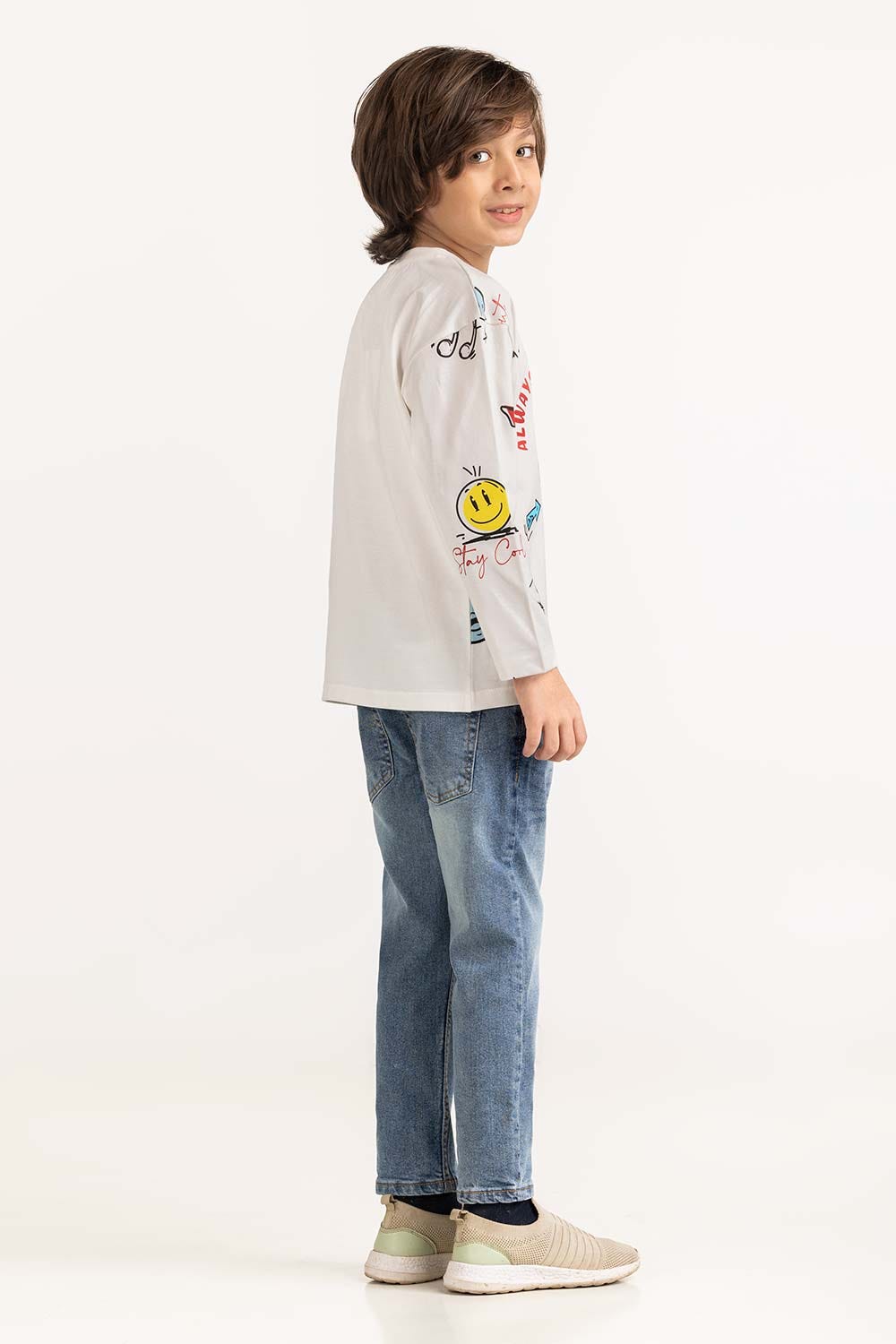 Toddler Boy Coco Milk T-Shirt 224-513-012